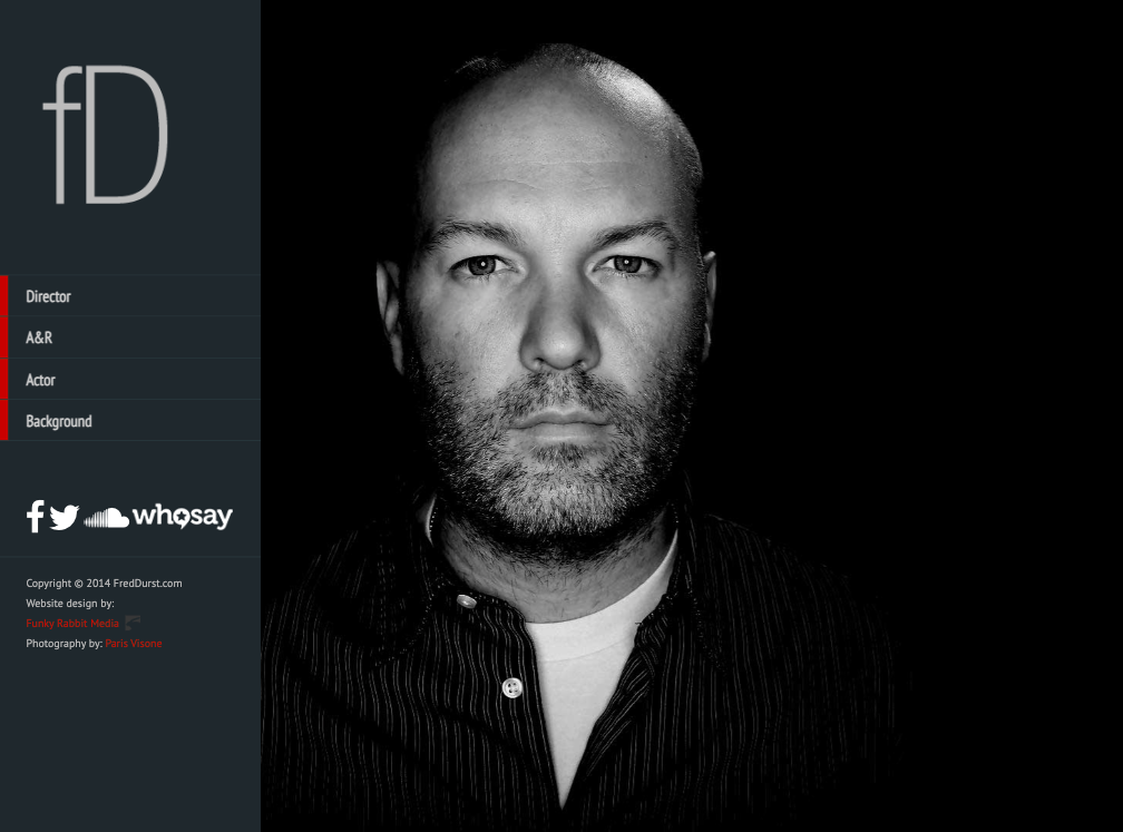 FredDurst.com Screenshot 1
