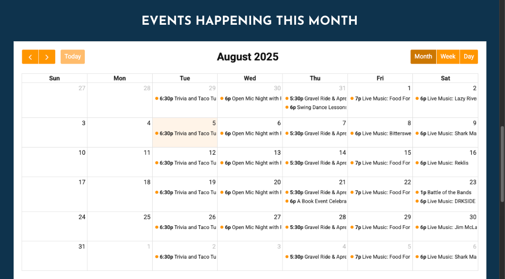 Ledge Brewing Screenshot 2